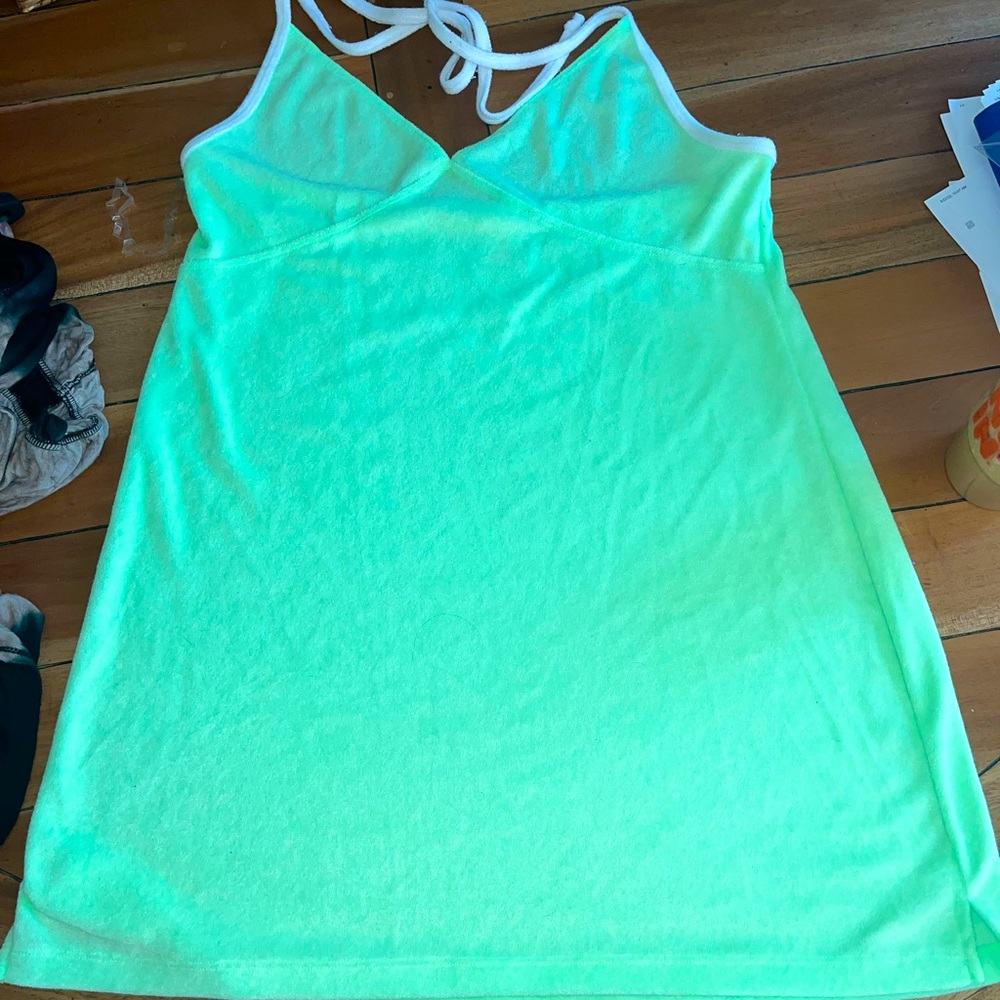 Wild fable halter Terry cloth dress